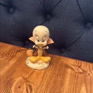 Lenox Tweety Halloween Figurine - Cream and Orange